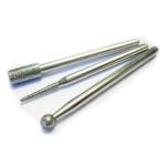 Electroplated Grinding Diamond Mounted Point Set Fast Cutting For Glass / Quartz