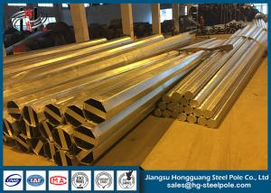 Wholesale Hot Dip Galvanized Power Transmission Poles Durable For Transmission Line from china suppliers