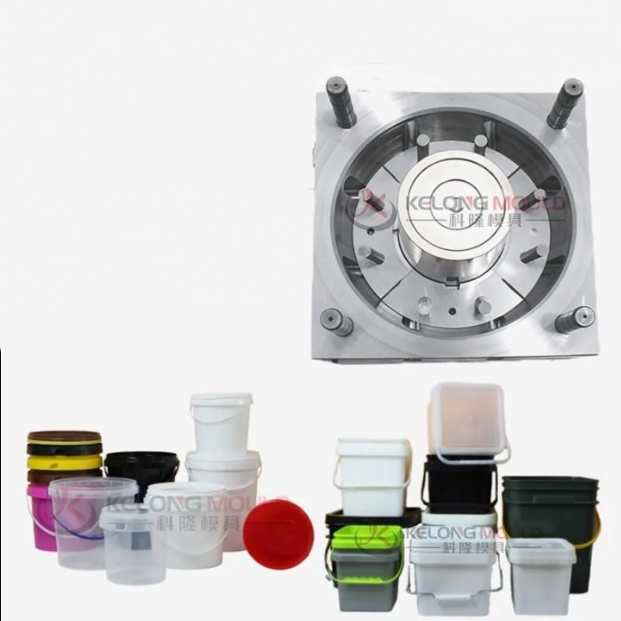 Best Injection Big Small Bucket Mold Molding Injection Pail Mould Factory