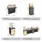 Makeup Display Stand Boutique Display Cabinet for Retail Display Showcase and