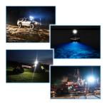 DC 10V 6 Inch Single Row Ultra Slim LED Bar Flush Mount 4x4 6pcs