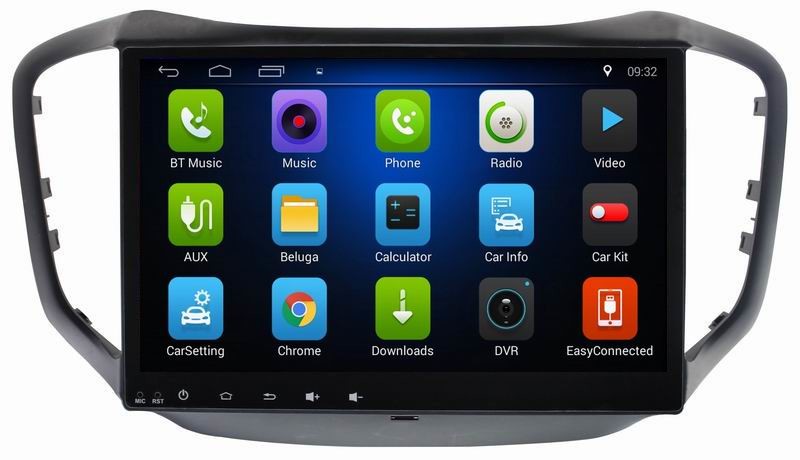 Ouchuangbo car gps navi android 8.1 for Chery Tiggo 5 2014-2015 support SWC wifi 4 Core CPU BT 4*45 Watts