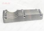 R102 YL10.2 Tungsten Carbide Wear Plate With M8 Bolt Holes Length 197mm