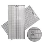 Agricultural Hydroponic Movable Grow Table Greenhouse Rolling Benches For Flower