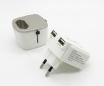 Mini Mobile Phone Tablets Twin Fast USB Wall Charger