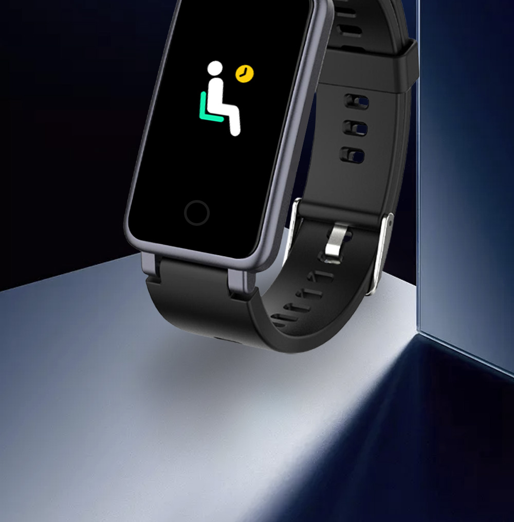 0.96inch 1.14inch Sleep Monitoring Smartwatch Custom Black Blue Pink