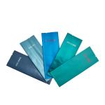 Metal Foil Laminated Heat Seal Side Gusset Pouches for Tea Coffee Bean Blue
