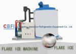 25 Hp Semi Hermetic Compressor Flake Ice Machine -5℃ ice temp 5 ton / day