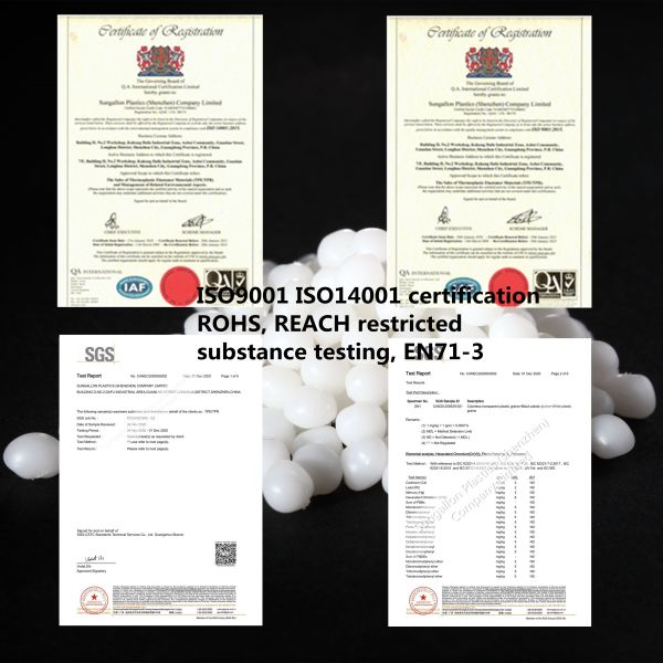 10A - 95A TPE Granules Thermoplastic Elastomer Material For Portable Foldable Bucket