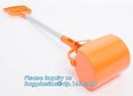 Jumbo pooper scooper, Indoor/Outdoor Long Handle Pet Dog Poop Scoop With Pickup