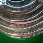 3/8 Inch to 6 Inch Clear Rigid PVC Steel Wire Reinforced Tube PVC Hose of