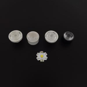 Wholesale 45degree Beads Face PMMA LED Lens , Led Spot Lighting Optical Focusing Lens from china suppliers