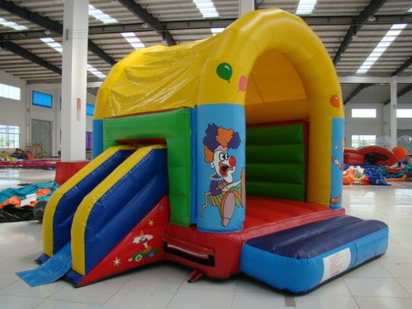 Quality Colorful Inflatable Toy Inflatable Mini Combo Jumper With Inflatabe  Slide for sale