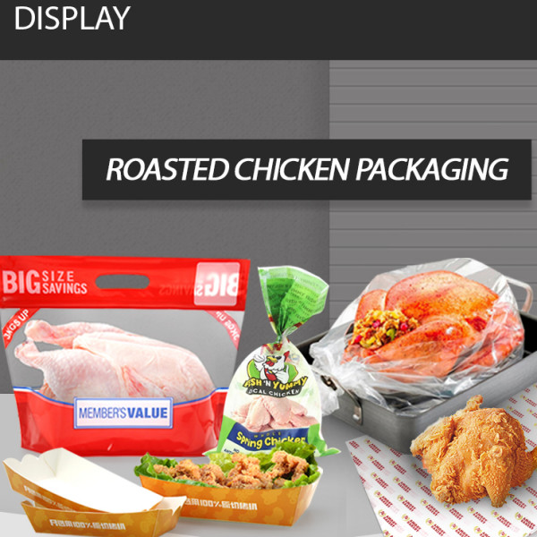 PET Clear Oven Chicken Bags Leakproof Durable Up To 200°C/428°F