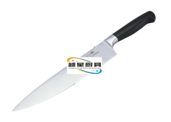 Hand Flexible Stainless Steel Cookwares , Black Handle Forged Chef Deboning