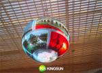Aluminum SMD P5mm LED Ball Screen IP45 Electronic LED Signs Displays
