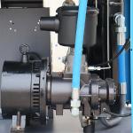 High Flow Water Cooled Pressure Rotary Screw Air Compressor Discharge Temperatur