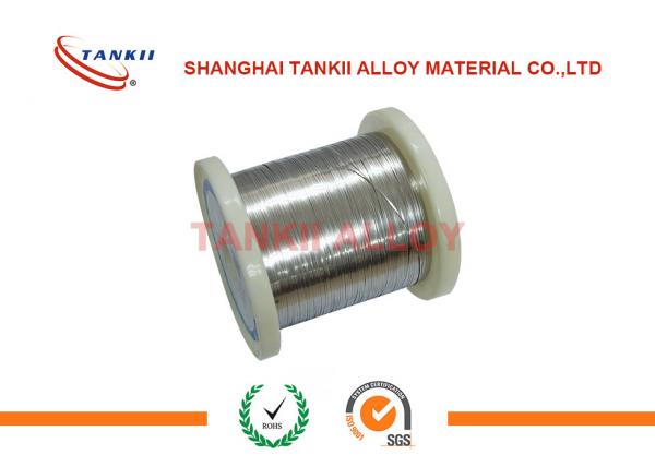 Quality 0.1mm Thickness Nicr Alloy Flat Wire 1mm Width For High End Instrument Lead Wire for sale