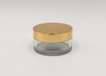 50ml PET Plastic Travel Cream Jars , Empty Lotion Jars Customized Logo
