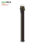 15m mobile telescopic mast-aluminum materials-pneumatic mast-300kg payloads-