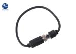 PVC Jacket Car Back Camera Extension Power Cable With Gx16 4 Pin Aviation