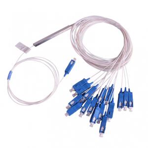 China PLC Splitter 1×16 Single Mode Blockless 0.9mm Fiber Cable with SC/UPC SC/APC Connectors(7233201) on sale