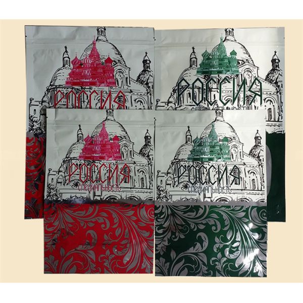 Food Grade Custom Printed Stand Up Pouches Laminated Materials For Food