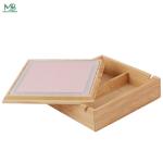 Personal Beauty Care Essential Three-Color Light Glass Mirror for Bathroom or