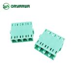 Dissymmetric Quad LC Fiber Optic Adapter Multimode With Flange