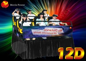 Wholesale Entertainment Back Poking / Air Injection 12 D Cinema With Oculus DK2 VR Glasses from china suppliers