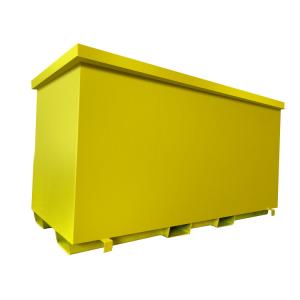 Wholesale Outdoor Scrap Metal Forklift Garbage Dumpster 2CBM - 50CBM Mobile Trash Dumpster from china suppliers