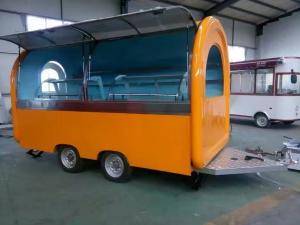 Wholesale Affordable 2024 Food Trailers Mobile Food Trailer Customized High Quality Snack Business Stand from china suppliers