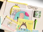 zipper bag vinyl toiletry zipper bag pvc slider bag, Waterproof PVC Vinyl Slider