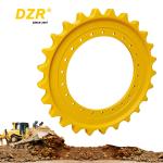 R140LC Yellow 8-12mm Bulldozer Sprocket For Construction Machinery Parts