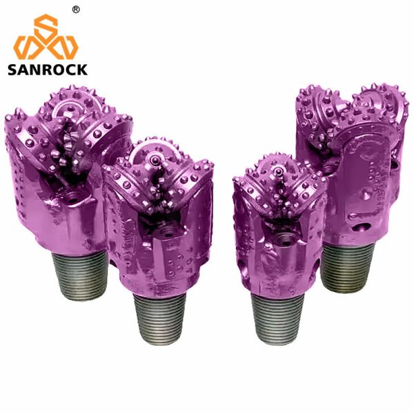 Tricone Rock Bit Medium Hard Formations High Speed Rotary Borehole Oil Well Drilling Bit