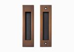 Invisible Brass Sliding Door Lock Set 48mm 180mm For Bathroom / Kitchen