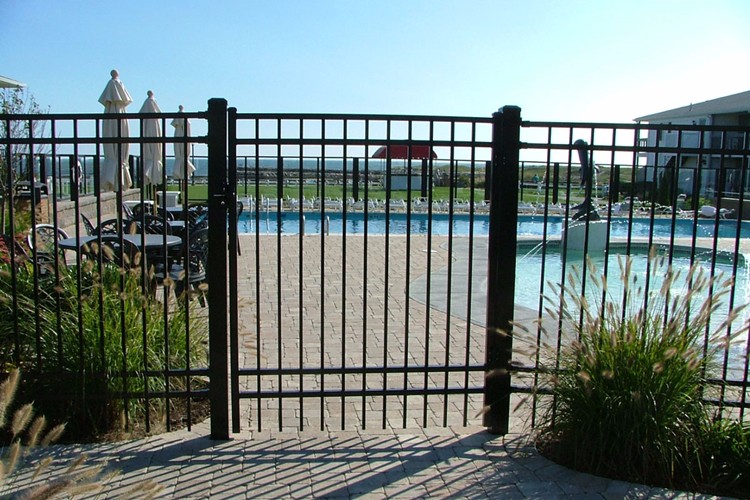 Welded Steel Garrison Fencing Panels
