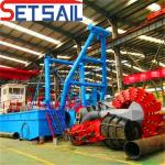 Rexroth Hydraulic System Bucket Wheel Dredger with Spud Carriage and Lifelong