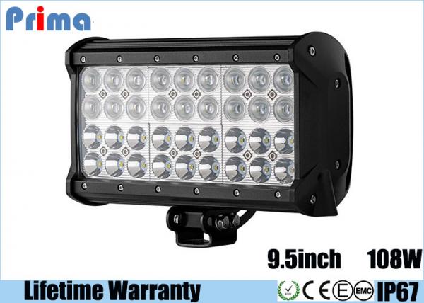 Quality 9.5" 108W Four Rows Led Cree Offroad Lights 12V 24V Jeep Bars for sale