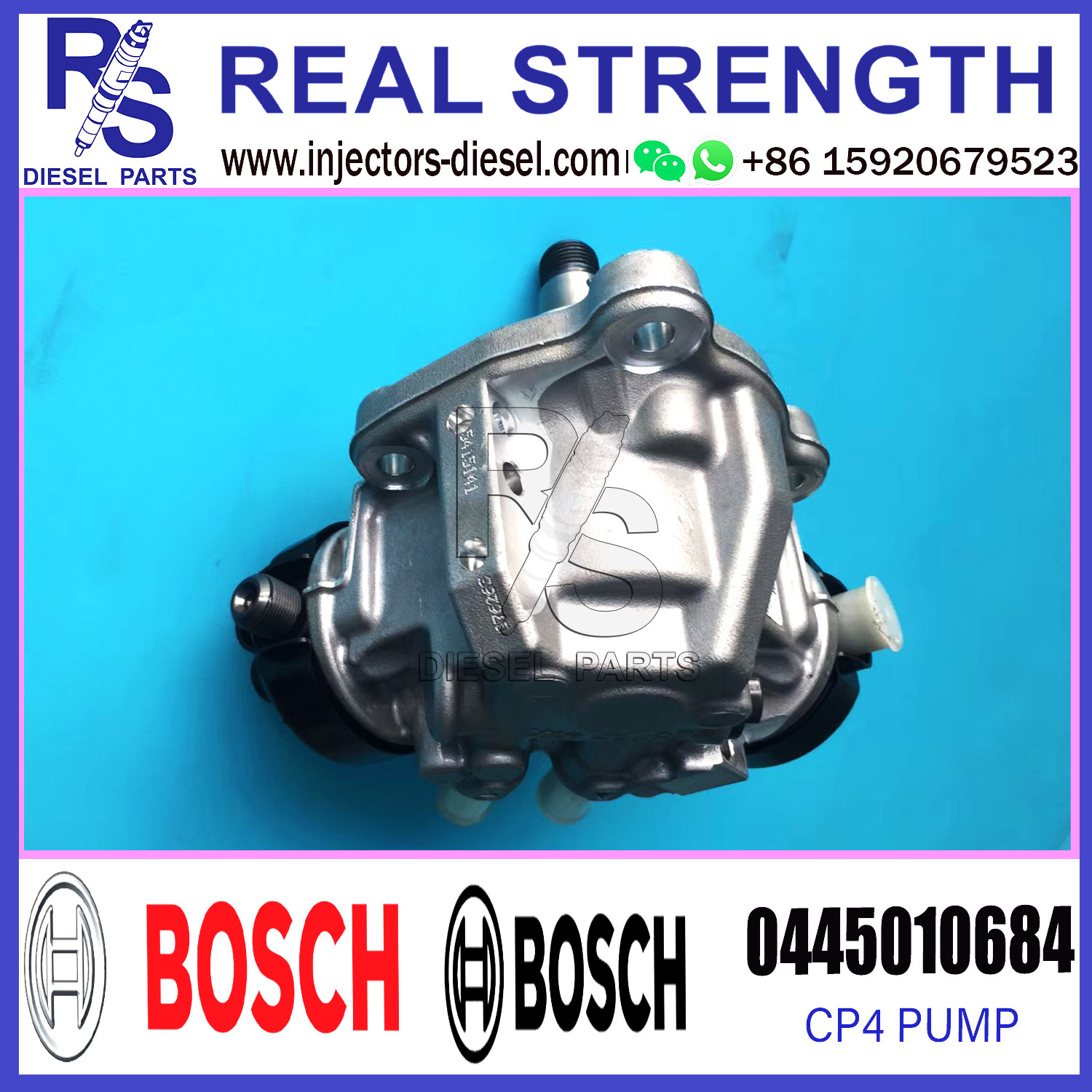 Nissan Titan Diesel High Pressure Fuel Pump CP4.2 0445010684
