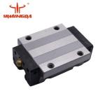 153500689 Auto Cutter Parts Bearing Block Flanged 15mm THK For Paragon Hx / Vx