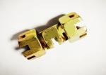 Professional Slotted Hex Nut , 1.5 x m20 Fine Thread Nut 21mm Thickening