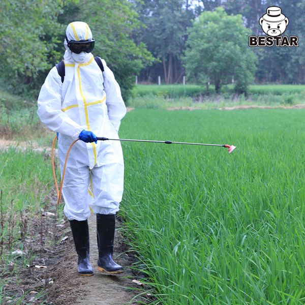 Laminated Disposable Painting Overalls Type 4 Coverall Spray SF