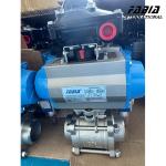 Pneumatic Air Control Valve Butt-Weld Air Ball Valve Control Valve Versatile