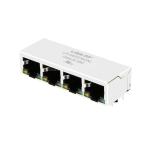 Pulse JKGP114103TH Compatible LINK-PP LPJ46297BDNL 10/100 Base-T Tab Down Yellow