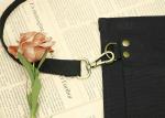 Black Waitress Money Pouch With Adjustable Web Belt Fits IPad Mini