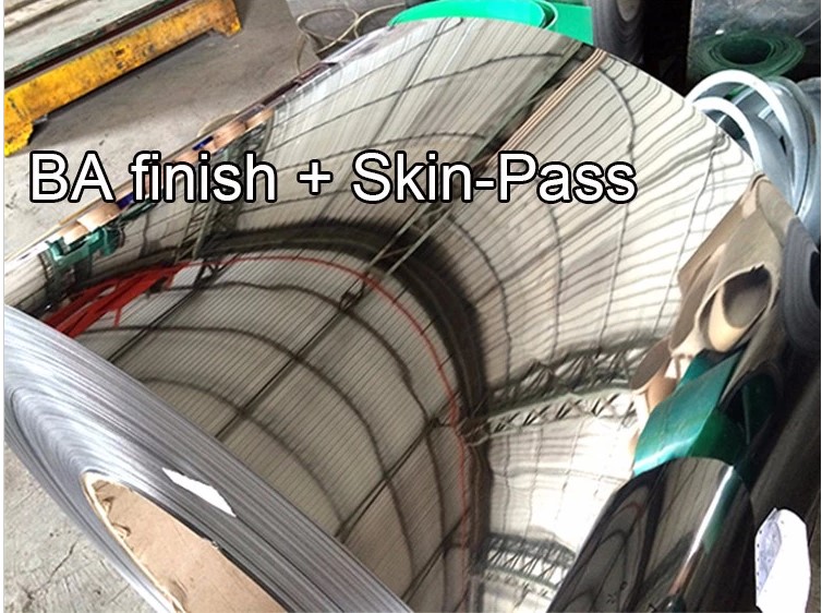 TISCO POSCO BAOSTEEL Cold Rolled Stainless Steel Coil 304 240mm 1500mm