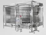 304 Stainless Steel Endless Conveyor Belt Toast Bread Baking Cooling Towers