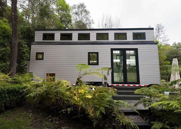 Light Gauge Steel Prefab Holiday Cabins: Tiny House On Trailers Log Cabin
