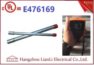 China UL Standard 1/2” 3/4“ Rigid IMC Electrical Conduit Tubing Hot DIP Galvanized on sale